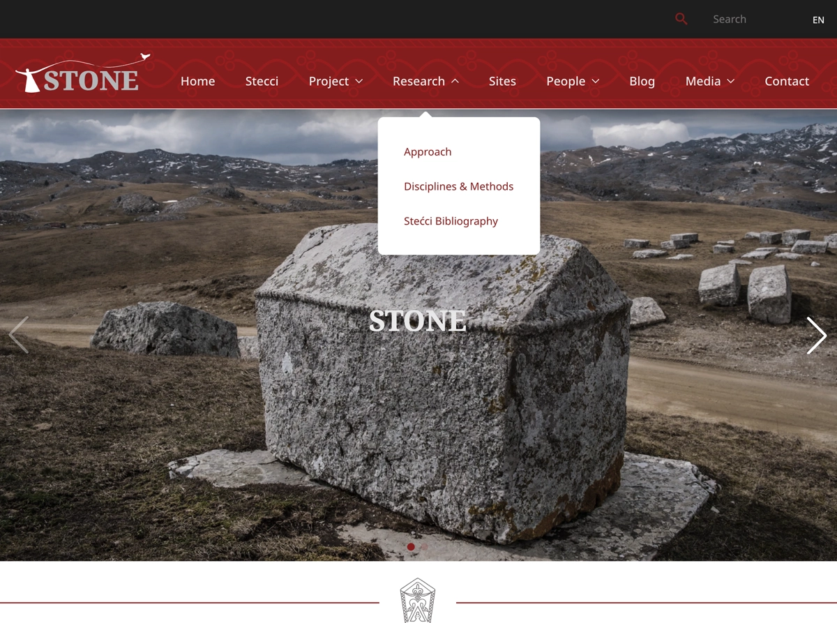 Spletna stran stecci-stone